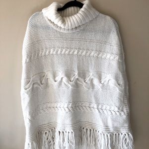 Turtleneck shawl